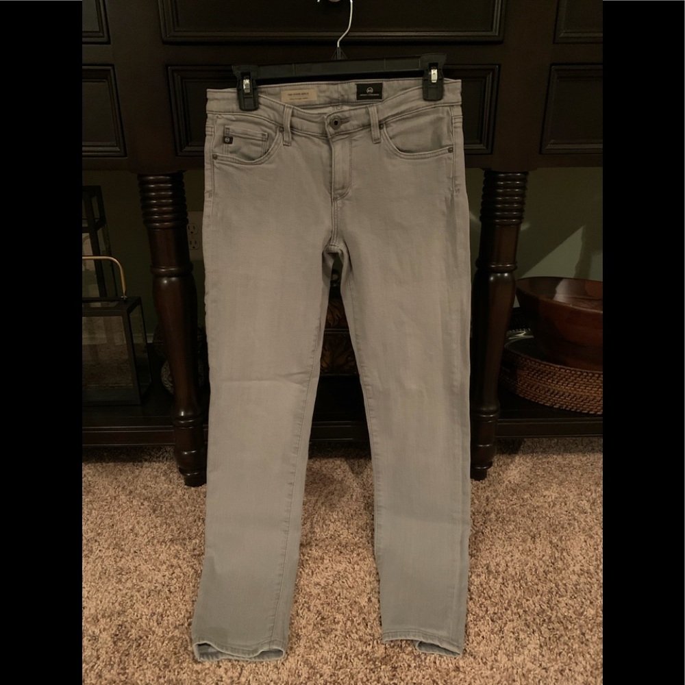 AG The Stevie Ankle slim straight jean
